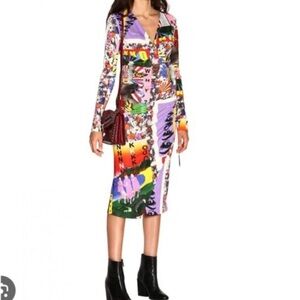 Pinko Coccole Drapped Dress